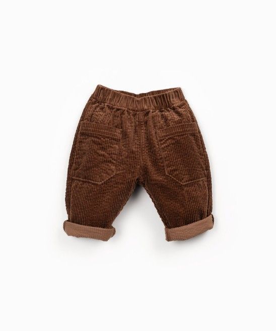 Pantalone in velluto rocciatore brown