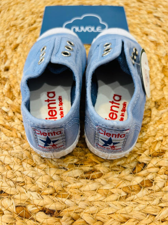 Sneakers in tela air blue