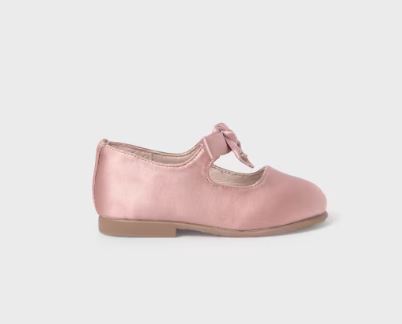 Ballerina di raso rosa