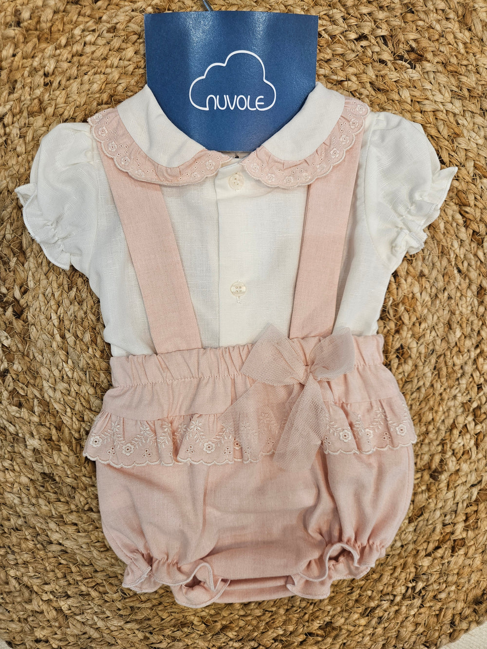 Completo camicia e salopette Ninfea