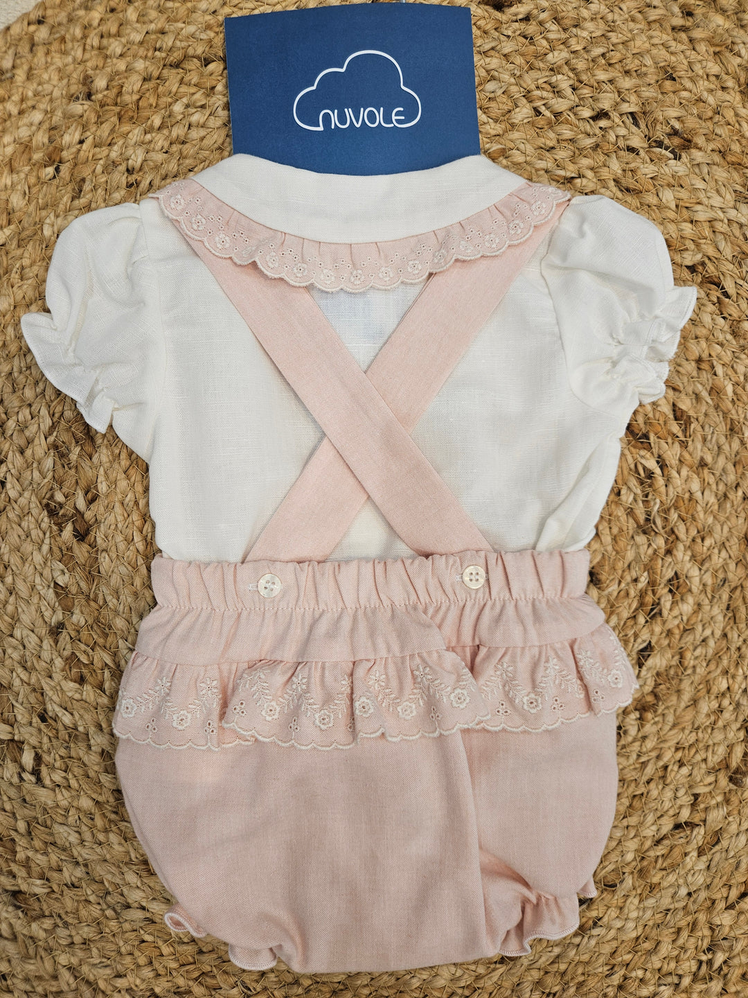 Completo camicia e salopette Ninfea