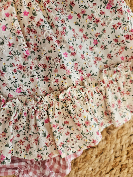 Mini abito con culotte Isla