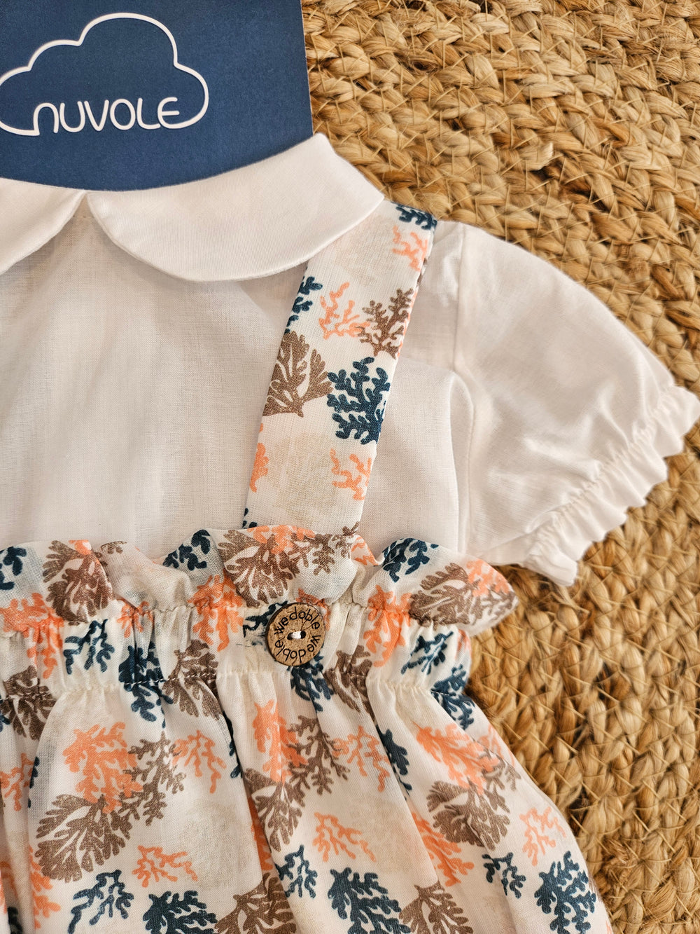completo salopette e body camicia