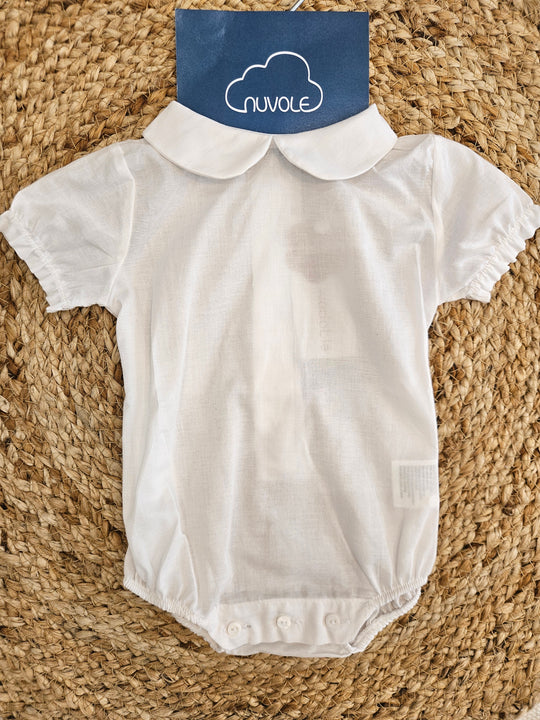 completo salopette e body camicia
