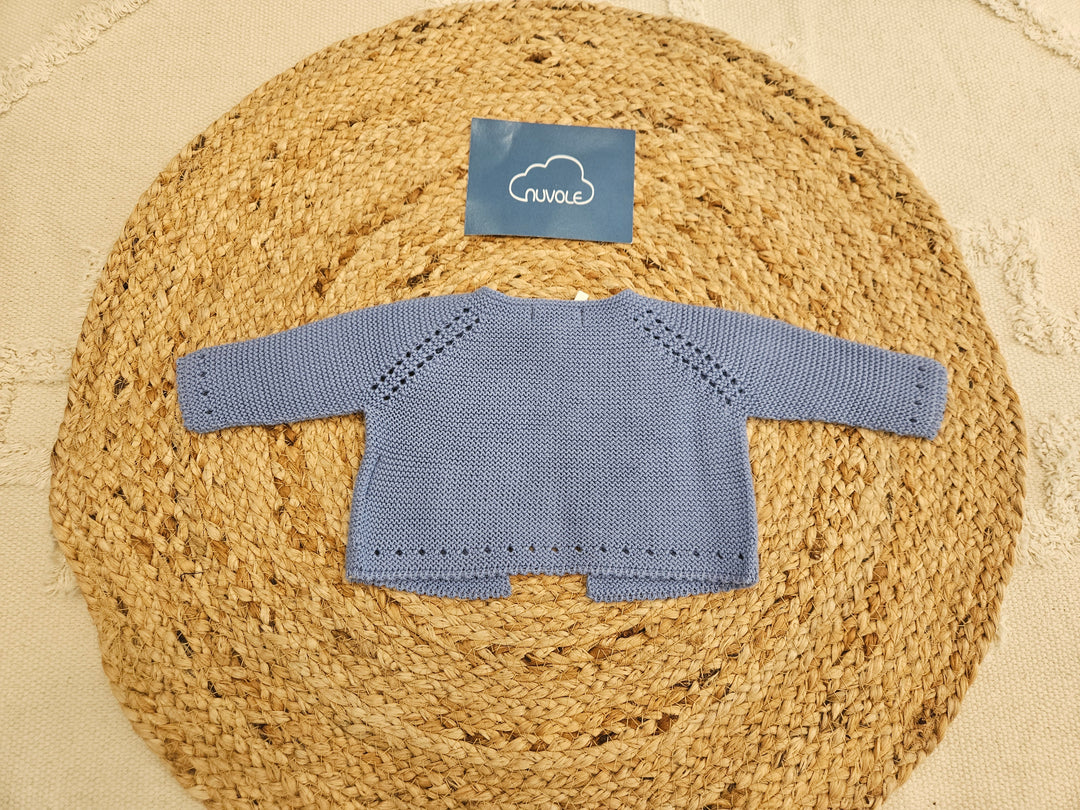 Cardigan ricamato