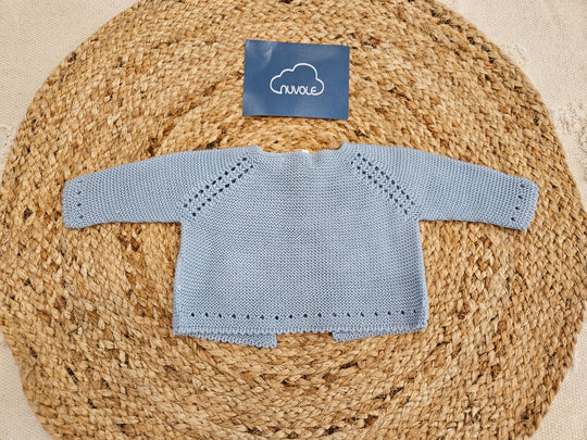 Cardigan ricamato
