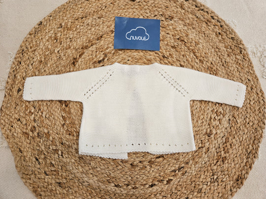 Cardigan ricamato