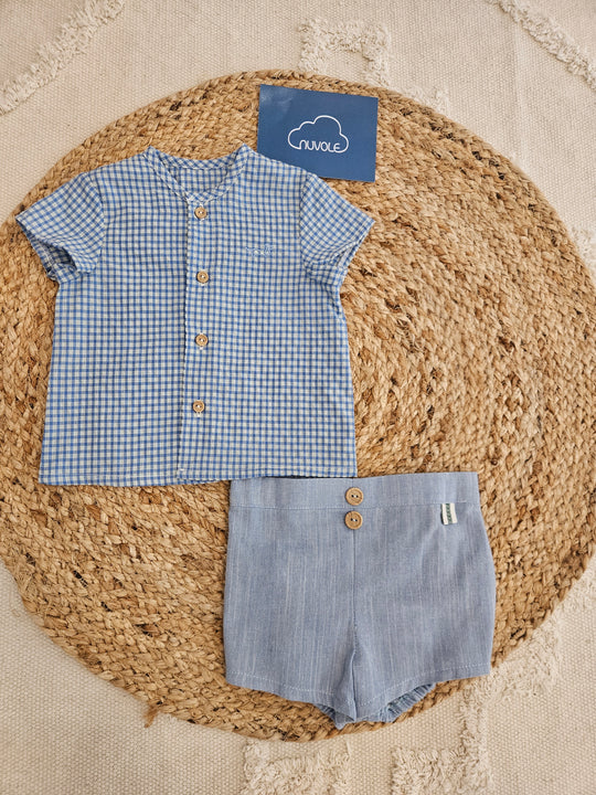 Completo camicia e shorts