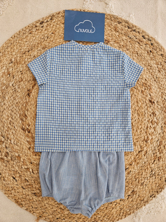 Completo camicia e shorts