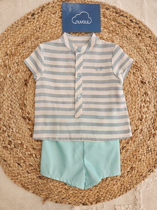 Completo camicia e shorts