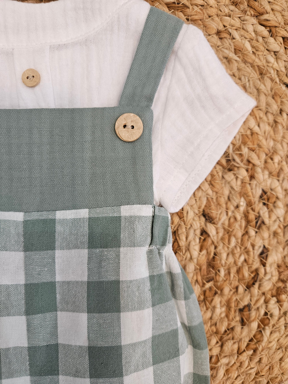 Completo Camicia e Salopette Pagliaccetto