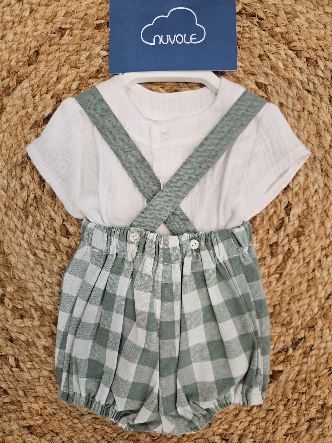 Completo Camicia e Salopette Pagliaccetto