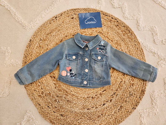 Giubbotto denim corto