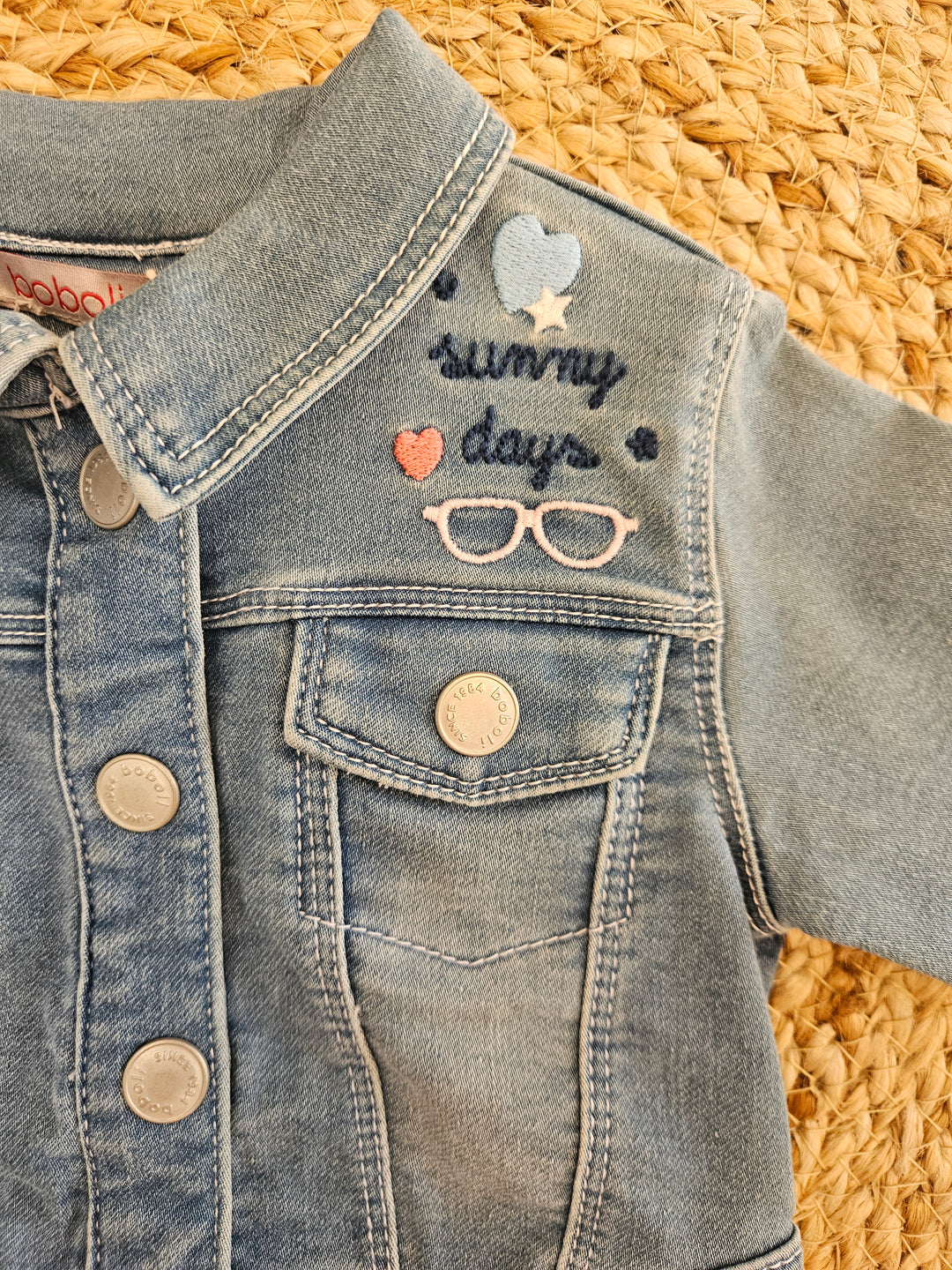 Giubbotto denim corto