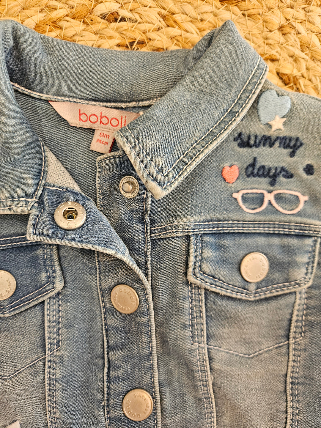 Giubbotto denim corto