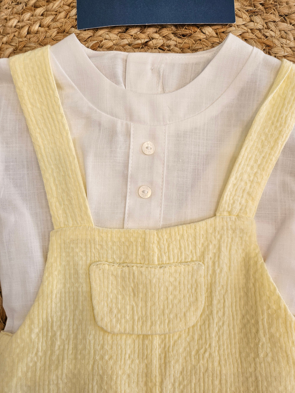 Completo Camicia e Salopette Pagliaccetto