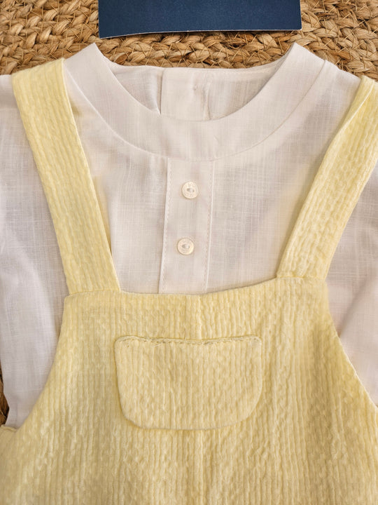 Completo Camicia e Salopette Pagliaccetto