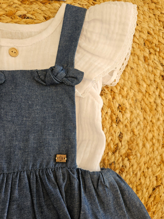 Completo Salopette e camicia