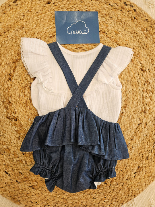 Completo Salopette e camicia
