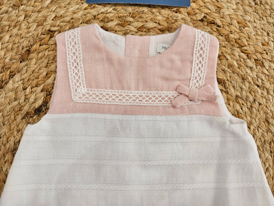 Abitino con culotte e cuffietta