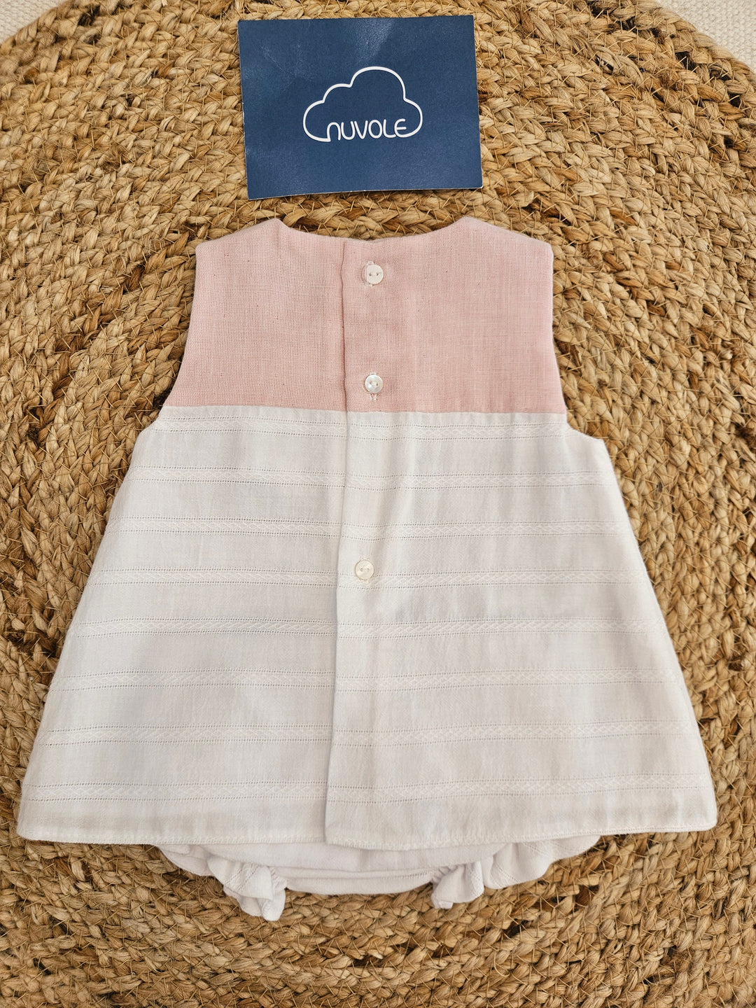 Abitino con culotte e cuffietta