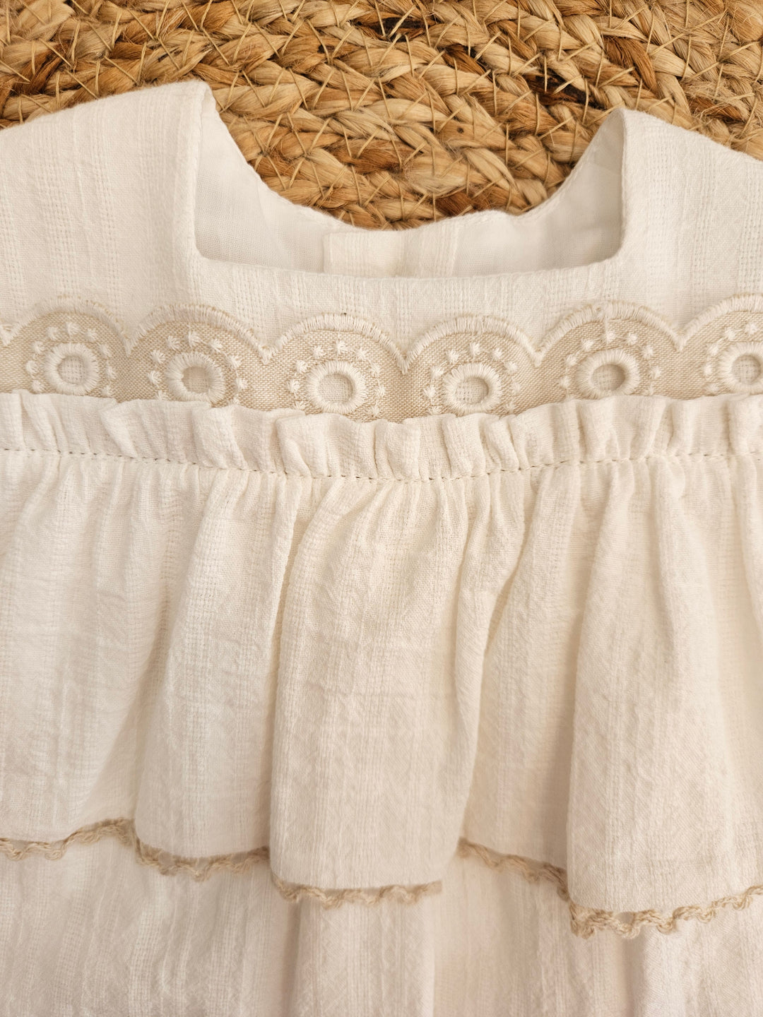 Abito con culotte e cuffietta