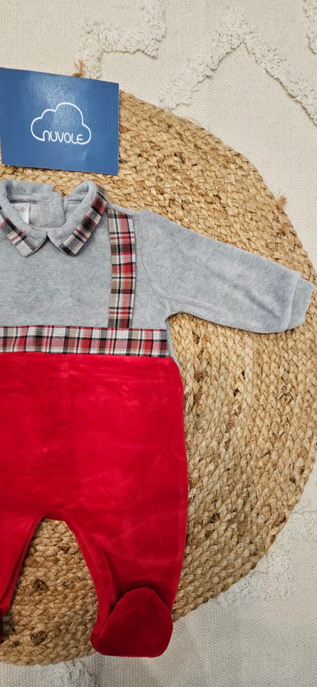 Tutina in ciniglia scozzese