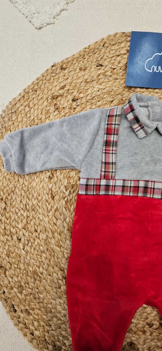 Tutina in ciniglia scozzese