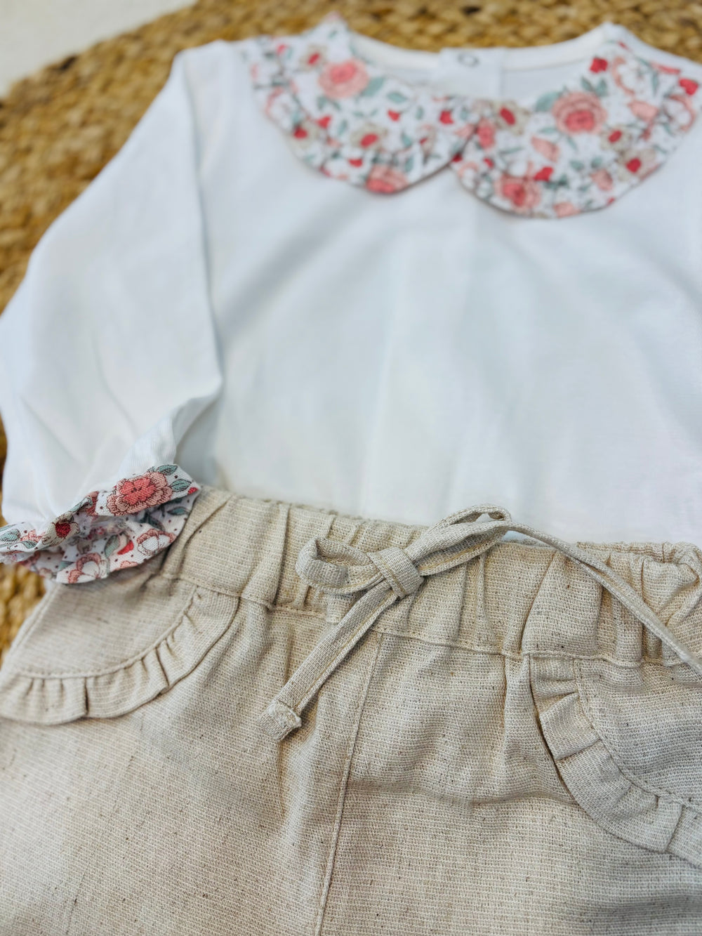 Completo primaverile fiori