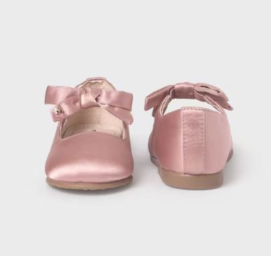 Ballerina di raso rosa