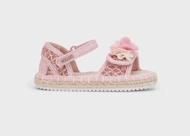 Sandalo espadrillas rosa