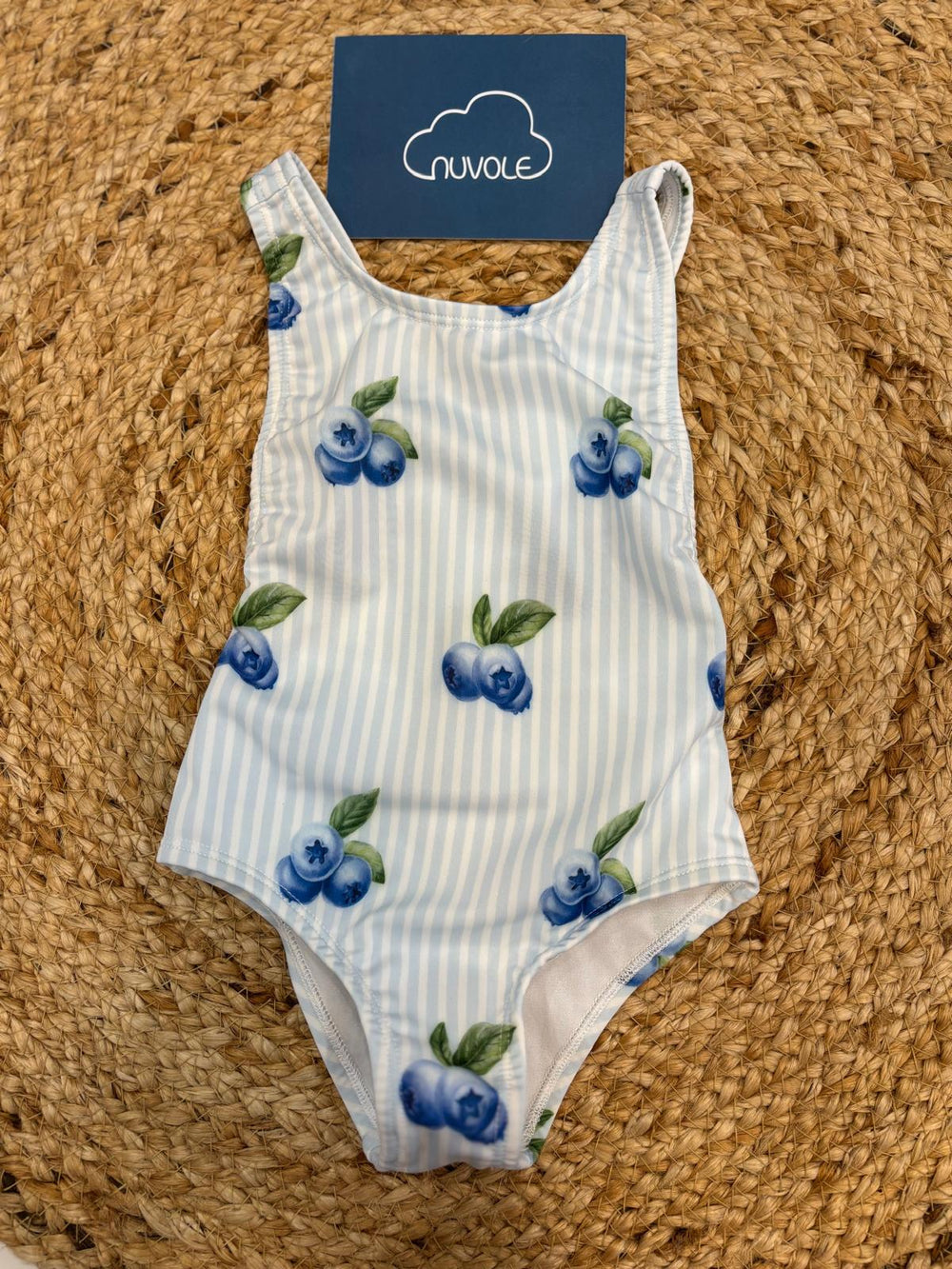 Costume intero mirtilli
