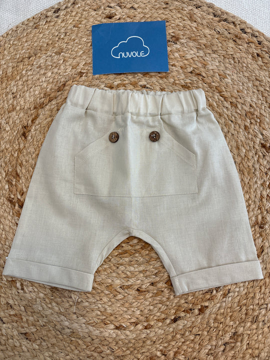 Pantaloncino in lino