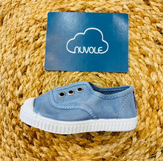 Sneakers in tela air blue