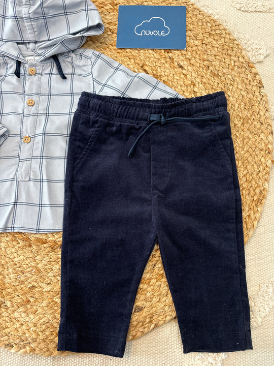 Completo camicia con cappuccio