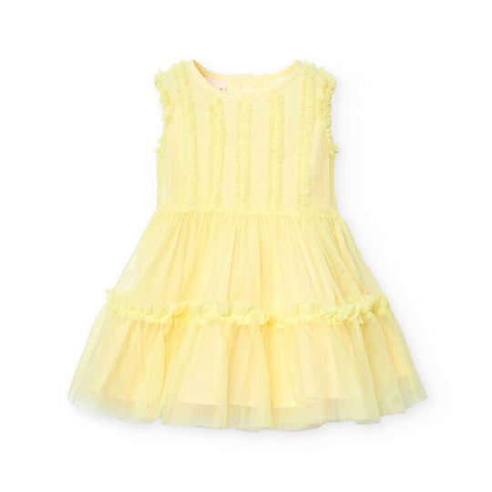 Abito in tulle giallo