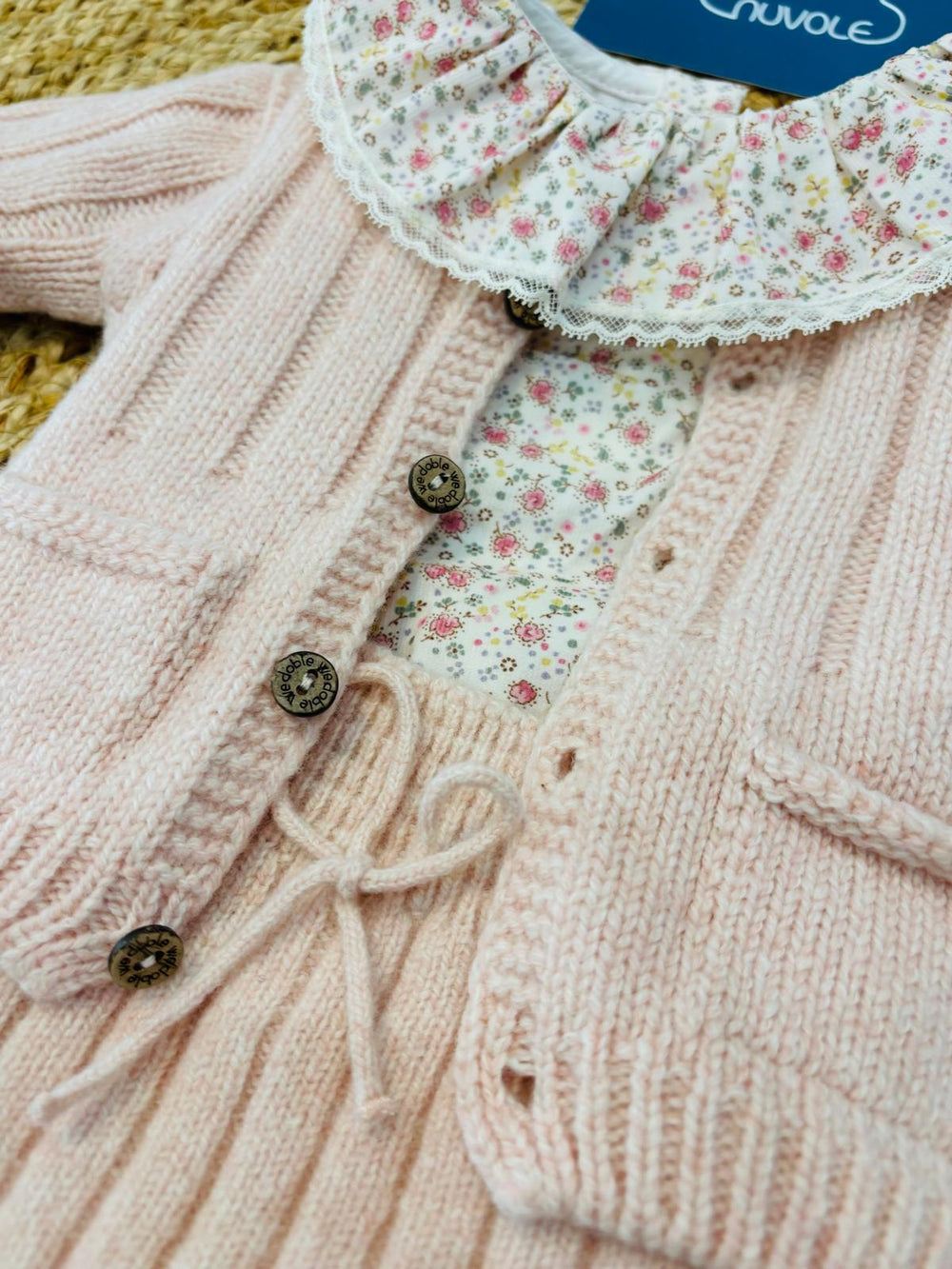 Completo 3 pezzi in lana merino