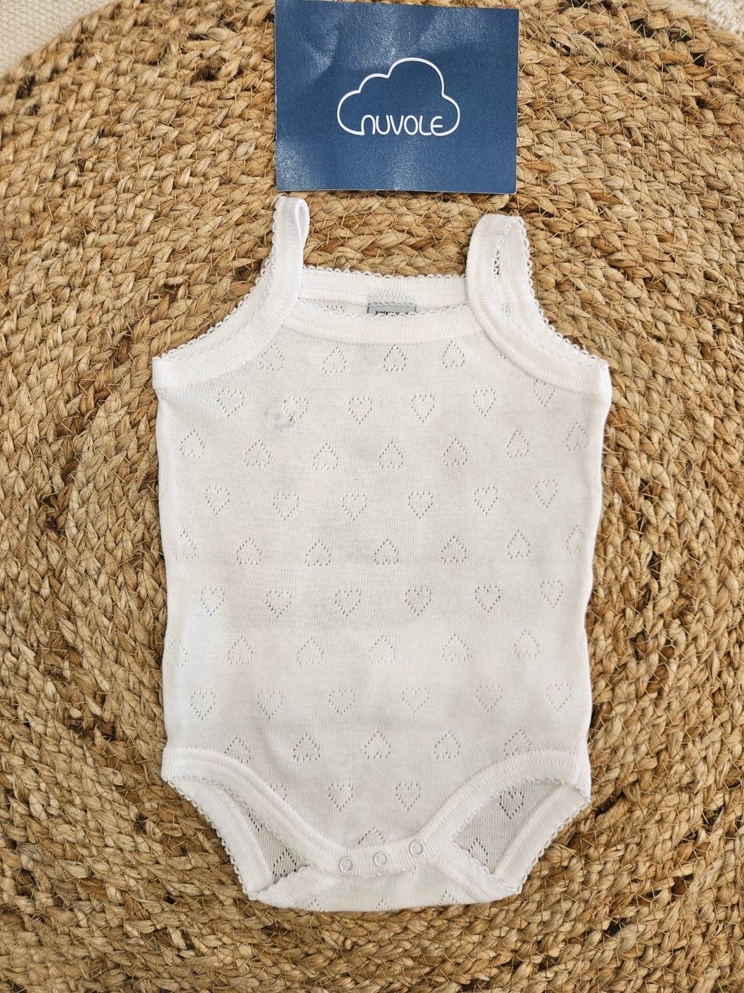 Body bretelline con pizzo