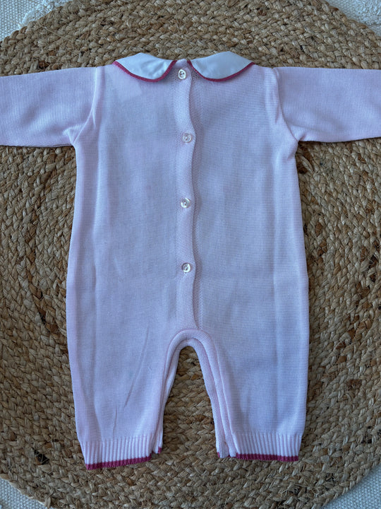 Tutina in filo di cotone roselline