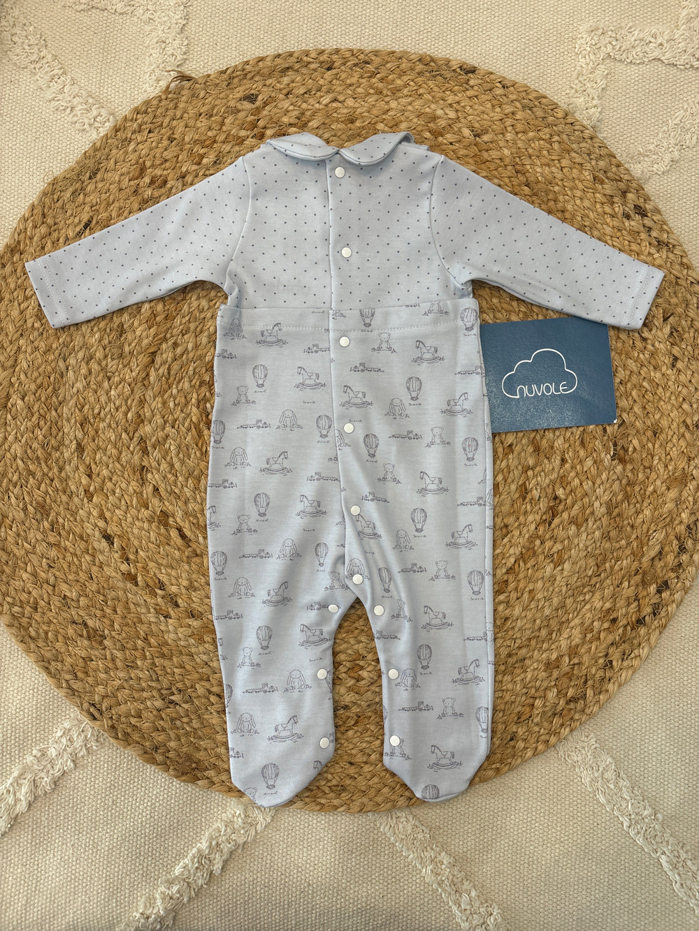 Tutina mongolfiere celeste