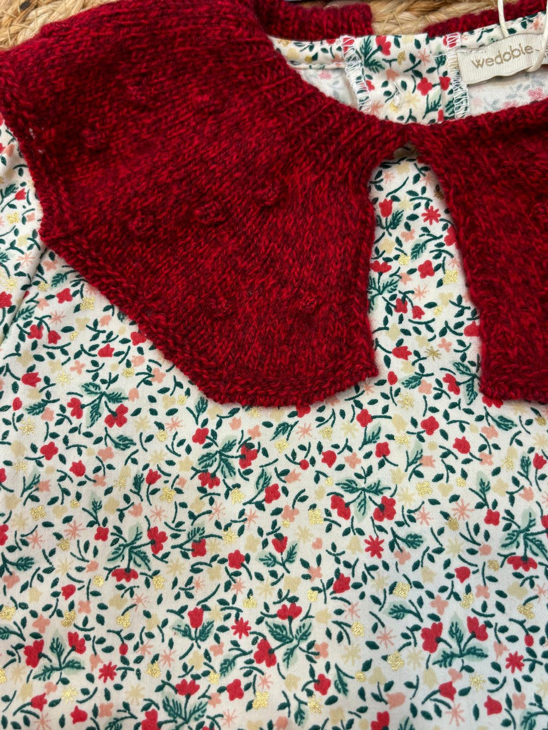 Completo rosso in cashmere