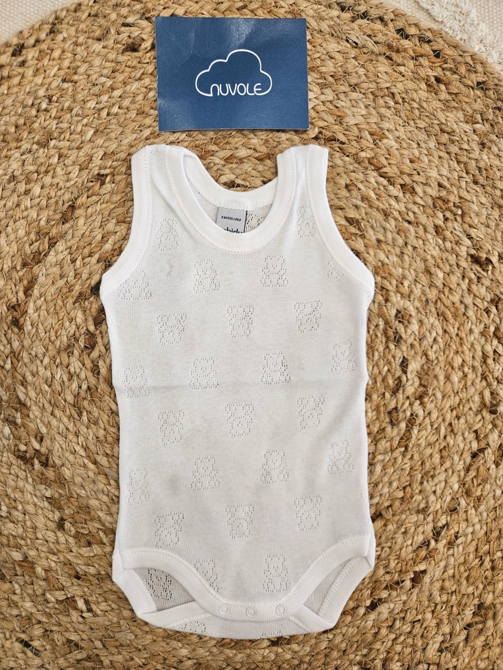 Body bretella con orsetto