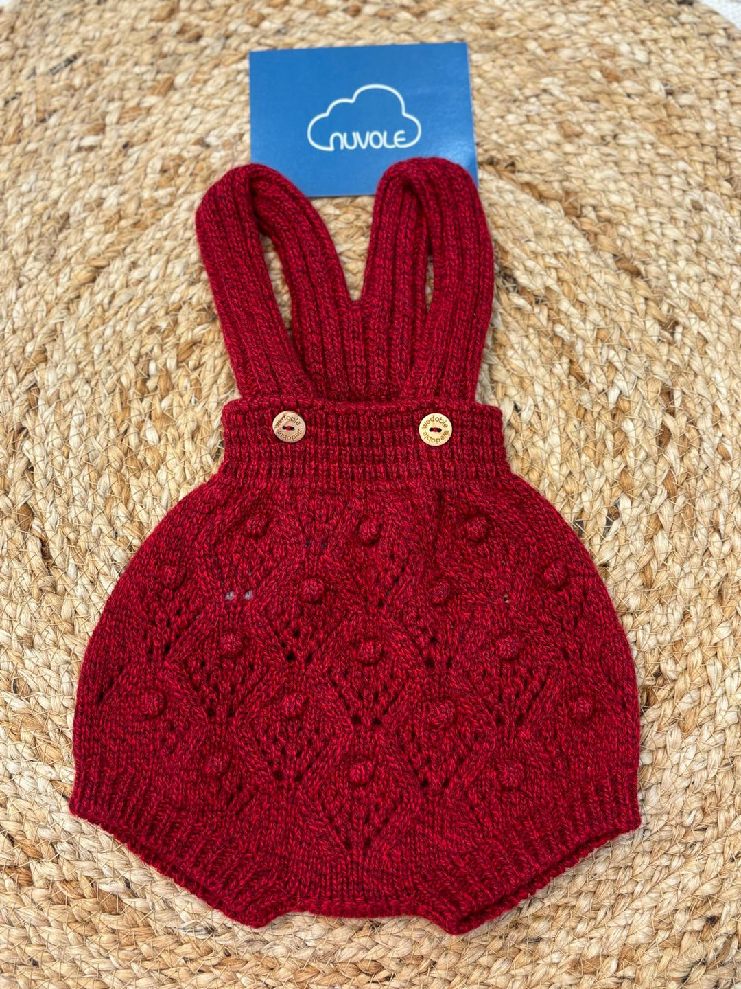 Completo rosso in cashmere