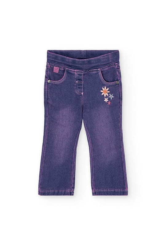 Denim slavato viola