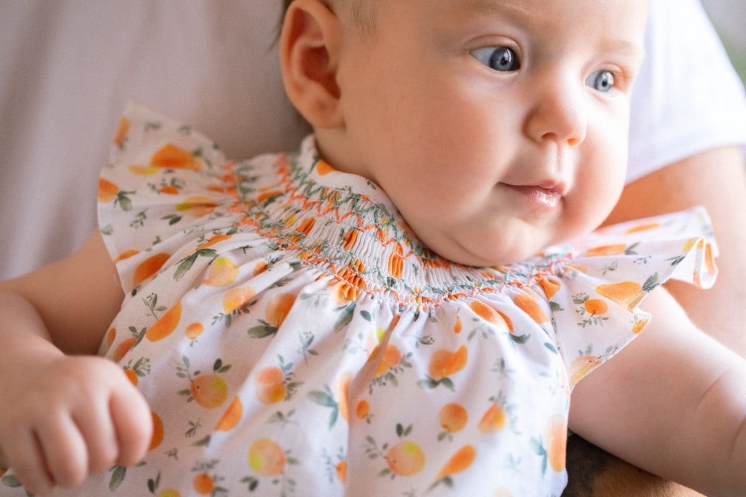 Abito orange  con culotte