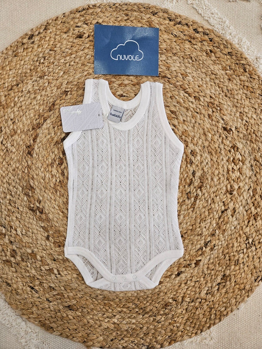Body bretella in filo di scozia