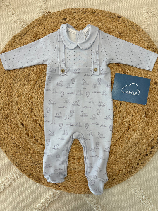 Tutina mongolfiere celeste