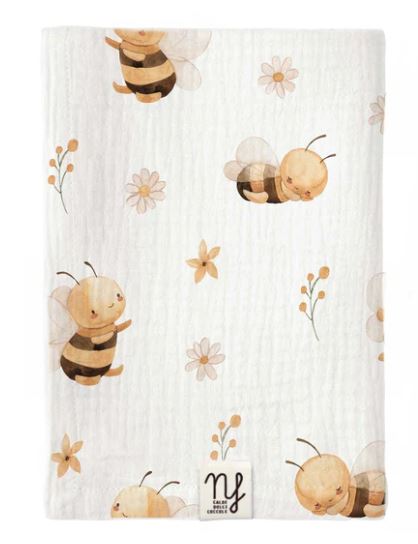 Mussola in cotone Bee