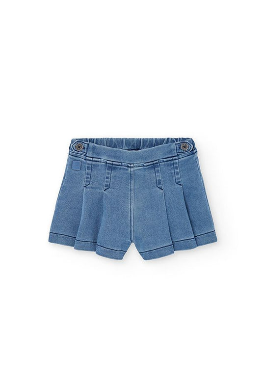 Pantaloncino a pieghe