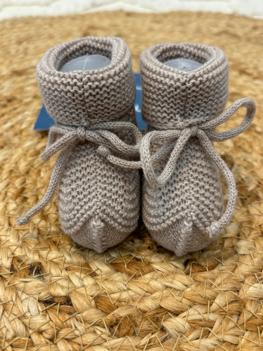 Babbucce in lana nuez